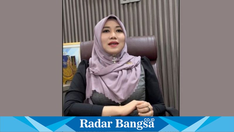 Anggota DPD RI asal Jawa Timur, Dr. Lia Istifhama, memberikan pernyataan terkait wacana penempatan Polri, Rabu (28/1/2026). (Foto Dok Ho/Nul-RadarBangsa.co.id)