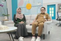 Senator DPD RI Lia Istifhama saat bertemu Sekda Jawa Timur Adhy Karyono di Surabaya membahas dorongan kenaikan DBH Cukai Hasil Tembakau. Foto Dok Ho/RadarBangsa.co.id