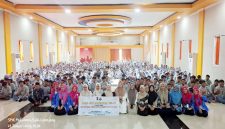 Edukasi gizi seimbang oleh ahli gizi kepada pelajar saat HGN ke-66 di Lumajang, Rabu (21/1/2026). (Foto Dok Ho/Nul-RadarBangsa.co.id)