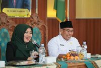 Anggota DPD RI Lia Istifhama menyuarakan tuntutan kesetaraan peluang PPPK bagi guru madrasah swasta di Surabaya. Foto Dok Ho/RadarBangsa.co.id