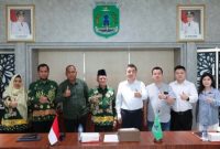 Vice President Bosai Mineral Group, Mr Cao Wengi, diterima Wakil Bupati Pasuruan Shobih Asrori saat kunjungan ke Pasuruan, Kamis (15/1/2026). Foto Dok Ho/RadarBangsa.co.id