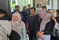 Warga Kecamatan Solokuro melaporkan KJ BKN ke Polres Lamongan, Senin (26/1/2026). (Foto Dok Ho/Nul-RadarBangsa.co.id)