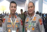 Kapolres Bengkayang AKBP Syahirul Awab usai menerima penghargaan Satyalencana Wira Karya dari Presiden RI Prabowo Subianto dalam Panen Raya Nasional di Karawang. Foto Dok Ho/RadarBangsa.co.id