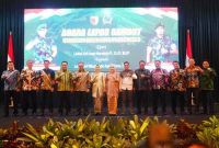 Acara lepas sambut Dandim 0820/Probolinggo di Ballroom Paseban Sena, Kota Probolinggo, Kamis (22/1/2026). (Foto Dok Ho/Nul-RadarBangsa.co.id)