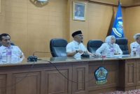 Rapat koordinasi dan evaluasi Program MBG serta sinkronisasi data SPPG di Kabupaten Bangkalan, Rabu (28/1/2026). (Foto Dok Ho/Nul-RadarBangsa.co.id)