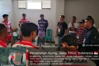 Wakil Bupati Bangkalan, Moch. Fauzan Ja’far, memberikan dukungan langsung kepada Perseba Bangkalan di Stadion Jember Sport Garden, Jum’at (23/01). (Foto Dok Ho/Nul-RadarBangsa.co.id)