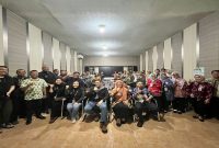 Audiensi Pemkab Lumajang bersama Yayasan Megamind Project dan Yayasan IIF terkait program mitigasi bencana di Kantor Bappeda Lumajang, Kamis (29/1/2026). (Foto Dok Ho/Nul-RadarBangsa.co.id)