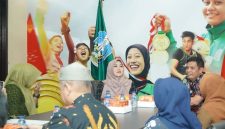Anggota DPD RI Lia Istifhama saat dialog bersama jajaran Dispora Jawa Timur di Surabaya, Kamis (22/1/2026). (Foto Dok Ho/Nul-RadarBangsa.co.id)