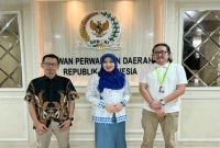 Anggota DPD RI Lia Istifhama menerima paparan Kantor Hukum CICERO terkait optimalisasi aset daerah di Kantor DPD RI, Jakarta, Selasa (tanggal menyesuaikan). (Foto Dok Ho/Nul-RadarBangsa.co.id)