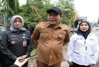 Bupati Sidoarjo Subandi meninjau  Perbaikan Puluhan Ruas Jalan Jelang Idul Fitri 1447 H,  Selasa (24/2/2026). (Foto Dok Ho/RadarBangsa.co.id)