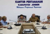 Audiensi warga Villa Indah Tegal Besar II bersama Satgas dan BPN Jember. Selasa, 24 Februari 2026 (Foto Dok Ho/RadarBangsa.co.id)