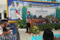 Musrenbang RKPD 2027 tingkat Kecamatan Tegalombo di Pendopo, Rabu (25/2/2026). (Foto Dok Ho/RadarBangsa.co.id)