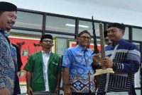 Keris pusaka Presiden Prabowo Subianto dipajang pada Gelar Budaya Luwung di Perpusda Pacitan, Rabu (4/2/2026). Foto Dok Ho/Yuan-RadarBangsa.co.id