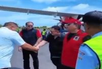 Ketua Komisi V DPR RI Lasarus saat meninjau progres pembangunan terminal baru Bandara Rahadi Oesman, Ketapang, Kalimantan Barat, Sabtu (7/2/2026). (Foto Dok Ho/Ded-RadarBangsa.co.id)