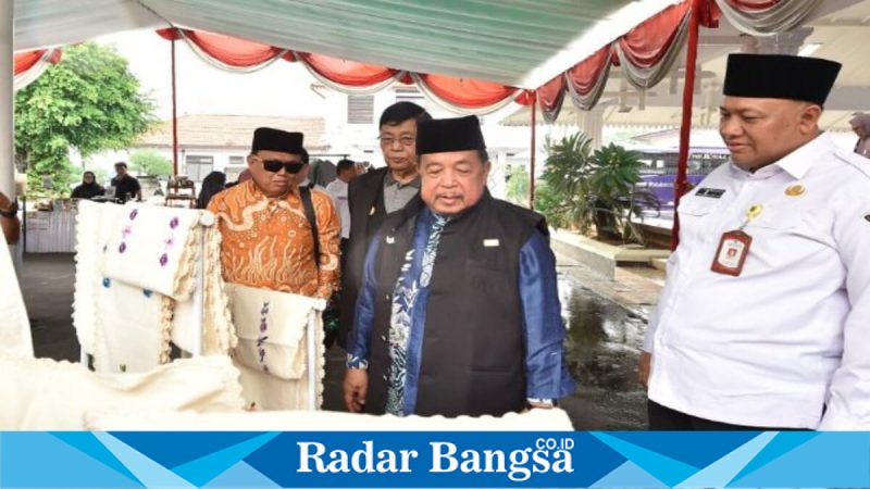Delegasi Lawatan Muhibbah Pertubuhan Wargamas Brunei Darussalam saat disambut Pemkab Pasuruan di Pendopo Nyawiji Ngesti Wenganing Gusti, Rabu (11/2/2026). (Foto Dok Ho/RadarBangsa.co.id)
