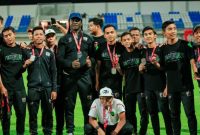 Pasuruan United kalah adu penalti dari Persepam Pamekasan dan finis runner up Liga 4 Kapal Api Jatim, Minggu (15/2/2026). (Foto Dok Ho/RadarBangsa.co.id)