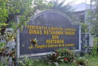 Kantor Dinas Ketahanan Pangan dan Pertanian (DKPP) Kabupaten Lamongan yang memperketat pengawasan distribusi pupuk subsidi, Selasa (10/2/2026). (Foto Dok Ho/RadarBangsa.co.id) 