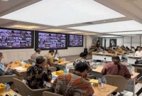 Rapat koordinasi Polri bersama Kementan, Bulog, BPK, Himbara, dan asosiasi pakan ternak untuk penguatan ekosistem jagung pakan ternak. (Foto Dok Ho/Nul- RadarBangsa.co.id, Jumat 6/2/2026) 