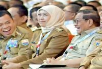 Gubernur Jawa Timur Khofifah Indar Parawansa hadiri  Rakornas Pemerintah Pusat dan Daerah  di SICC Sentul, Senin (2/2/2026). (Foto Dok Ho/Nul-RadarBangsa.co.id)