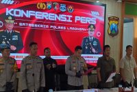 Kapolres Lamongan AKBP Arif Fazlurrahman saat konferensi pers pengungkapan kasus curanmor di Mapolres Lamongan, Kamis (5/2/2026).(Foto Dok Ho/Nul-RadarBangsa.co.id)