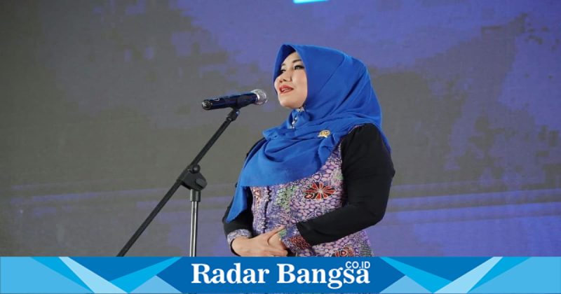 Anggota DPD RI Lia Istifhama saat menghadiri peluncuran Fluence.id di Surabaya, Senin (16/02/2026). (Foto Dok Ho/RadarBangsa.co.id)