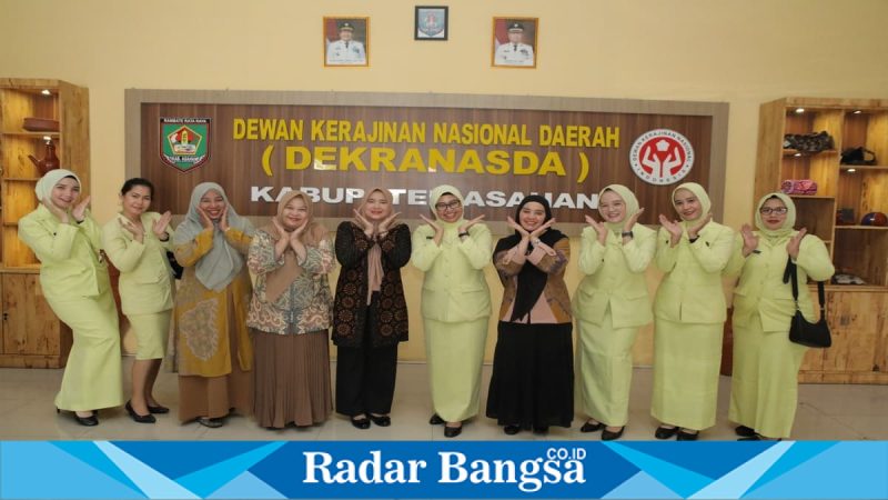 TP PKK dan IAD Asahan melakukan pertemuan untuk memperkuat sinergi pemberdayaan perempuan dan UMKM. (Foto Dok Ho/RadarBangsa.co.id, Jumat, 13/02/2026)