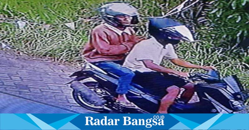 Rekaman CCTV pelaku curanmor di Bangkalan, Selasa (17/2/2026). (Foto Dok Ho/RadarBangsa.co.id)