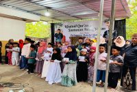 Kegiatan santunan anak yatim dan buka puasa bersama di Pamekasan, Rabu (18/3/2026). (Foto Dok Ho/RadarBangsa.co.id)