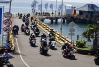 Antrean kendaraan saat puncak arus balik Lebaran di Pelabuhan Ketapang, Minggu (29/3/2026). (Foto Dok Ho/RadarBangsa.co.id)
