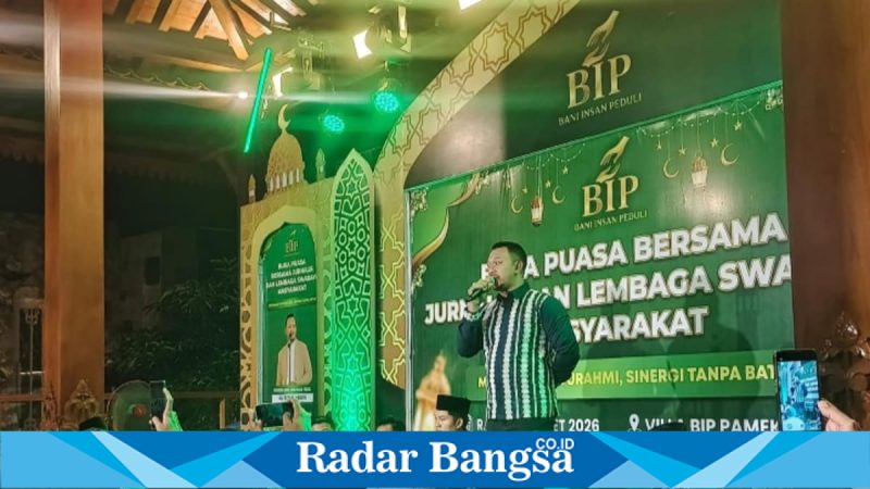 Suasana buka puasa bersama BIP dan jurnalis di Pamekasan, Rabu (18/3/2026) (Foto Dok Ho/RadarBangsa.co.id)