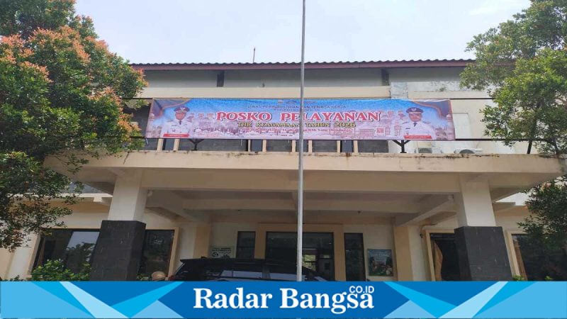 Kantor Disperinaker Bangkalan membuka posko pengaduan THR Idul Fitri 1447 H, Selasa (3/3/2026). (Foto Dok Ho/RadarBangsa.co.id)