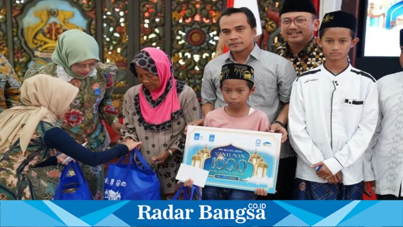 Bupati Bangkalan Lukman Hakim bersama PW IKA ITS dalam Safari Ramadan di Pendopo Agung Bangkalan, Jumat (28/2/2026). (Foto Dok Ho/RadarBangsa.co.id)