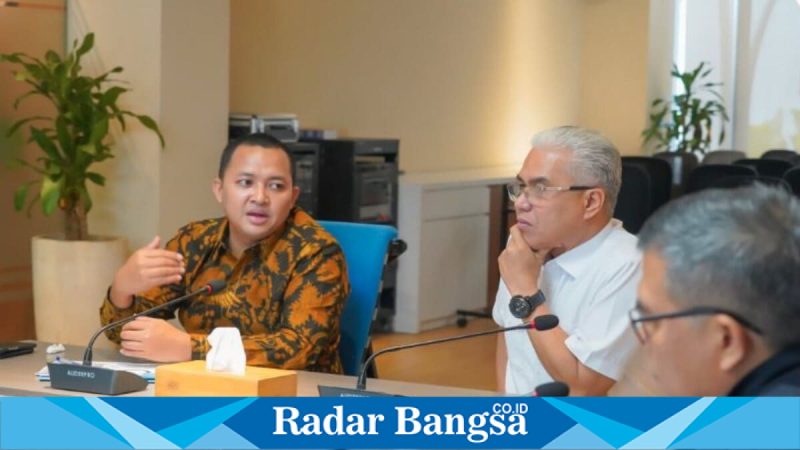 Bupati Pasuruan HM Rusdi Sutejo saat audiensi dengan PIP Kementerian Keuangan RI, Kamis (12/3/2026). (Foto Dok Ho/RadarBangsa.co.id)