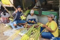 Suasana pasar tumpah di Bangetayu Semarang yang padat jelang Lebaran, Kamis (18/3/2026). (Foto Dok Ho/RadarBangsa.co.id)