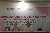 Rapat koordinasi verifikasi data buruh tani tembakau di Hotel Velonia Jember, Rabu (11/3/2026). (Foto Dok Ho/RadarBangsa.co.id)