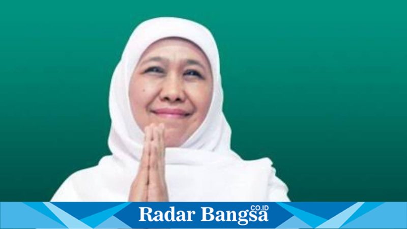 Gubernur Jawa Timur Khofifah Indar Parawansa (Foto Dok Ho/RadarBangsa.co.id)