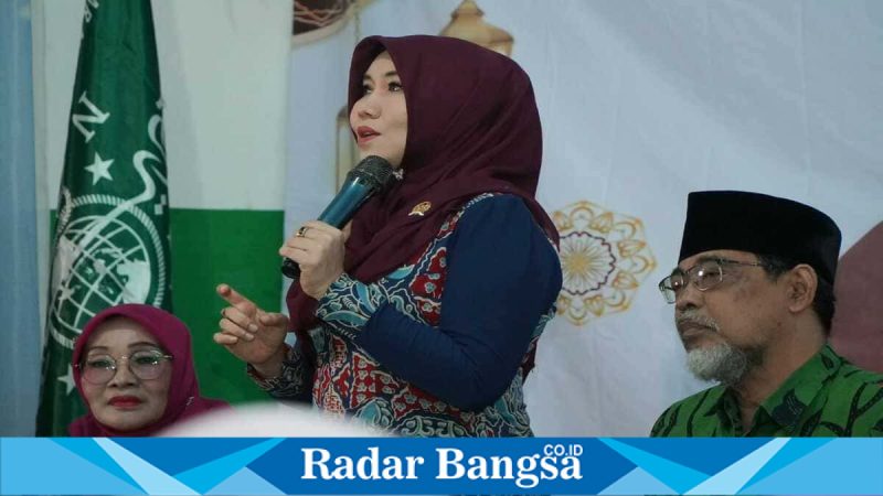 Anggota DPD RI Lia Istifhama saat memberikan pernyataan terkait Idul Fitri, Jumat (20/3/2026) (Foto Dok Ho/RadarBangsa.co.id)