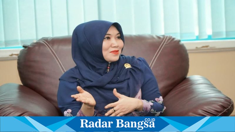 Lia Istifhama saat kunjungan ke Perhutani Jatim di Surabaya, Kamis (27/3/2026). (Foto Dok Ho/RadarBangsa.co.id)