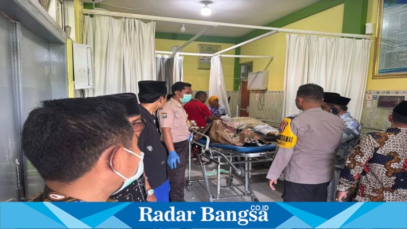 Dua remaja meninggal dalam kecelakaan tunggal sepeda motor di Jalan Tagangsar Daya, Pamekasan, Kamis, 26 Maret 2026 (Foto Dok Ho/RadarBangsa.co.id)
