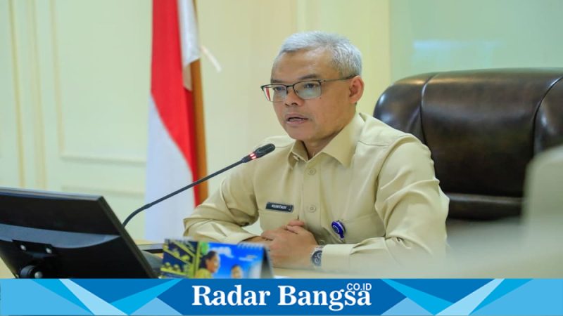 Sekjen Kemnaker Cris Kuntadi menerima audiensi Pertamina Corporate University di Jakarta, Minggu (1/3/2026). (Foto Dok Ho/RadarBangsa.co.id)