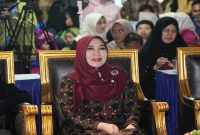 Lia Istifhama saat hadiri  Festival Ramadhan di Alun-Alun Gresik, Minggu (2/3/2026). (Foto Dok Ho/RadarBangsa.co.id)