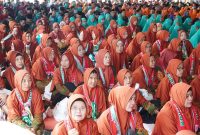 Suasana Manasik Haji 2026 di Masjid Namira, Lamongan, Jawa Timur, Selasa, 31 Maret 2026 (Foto Dok Ho/RadarBangsa.co.id)
