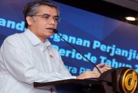 Menteri Ketenagakerjaan Yassierli saat menyampaikan pentingnya pengembangan karier pekerja, Jakarta, Senin (10/3/2026). (Foto Dok Ho/RadarBangsa.co.id)
