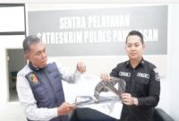 Konferensi pers Polres Pamekasan ungkap kasus pembacokan, Kamis (19/3/2026). (Foto Dok Ho/RadarBangsa.co.id)