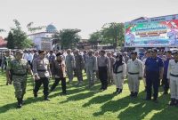 Apel Gelar Pasukan Operasi Ketupat Semeru 2026 di Mapolres Jombang, Kamis (12/3/2026). (Foto Dok Ho/RadarBangsa.co.id)
