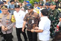 Kapolri Jenderal Pol. Listyo Sigit Prabowo saat flag off one way arus balik di Kalikangkung, Selasa, 24 Maret 2026   (Foto Dok Ho/RadarBangsa.co.id) 