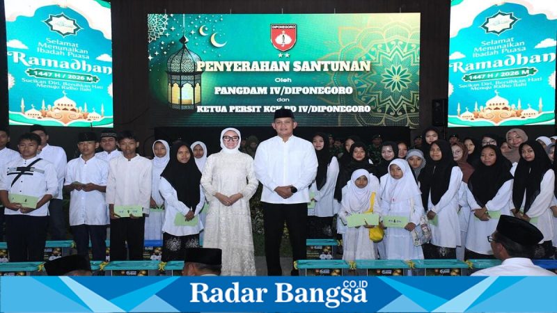 Suasana Peringatan Nuzulul Qur’an di Balai Diponegoro, Semarang, Kamis (5/3/2026). Foto Dok Ho/RadarBangsa.co.id