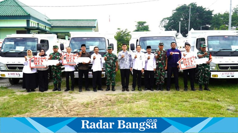Distribusi truk oleh Pemkot Blitar di KMP Bendo, Rabu (25/3/2026). (Foto Dok Ho/RadarBangsa.co.id)
