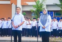 Gubernur NTB Lalu Muhamad Iqbal saat menyampaikan sambutan halal bihalal, Rabu (25/03/2026). (Foto Dok Ho/RadarBangsa.co.id)