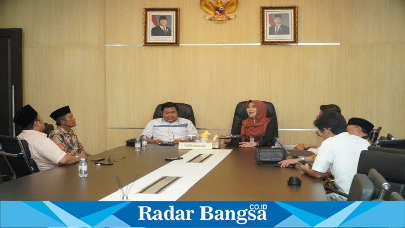 DPP Pemuda Parlemen Indonesia bertemu Senator DPD RI Jawa Timur Lia Istifhama di Surabaya, Sabtu (8/3/2026). (Foto Dok Ho/RadarBangsa.co.id)